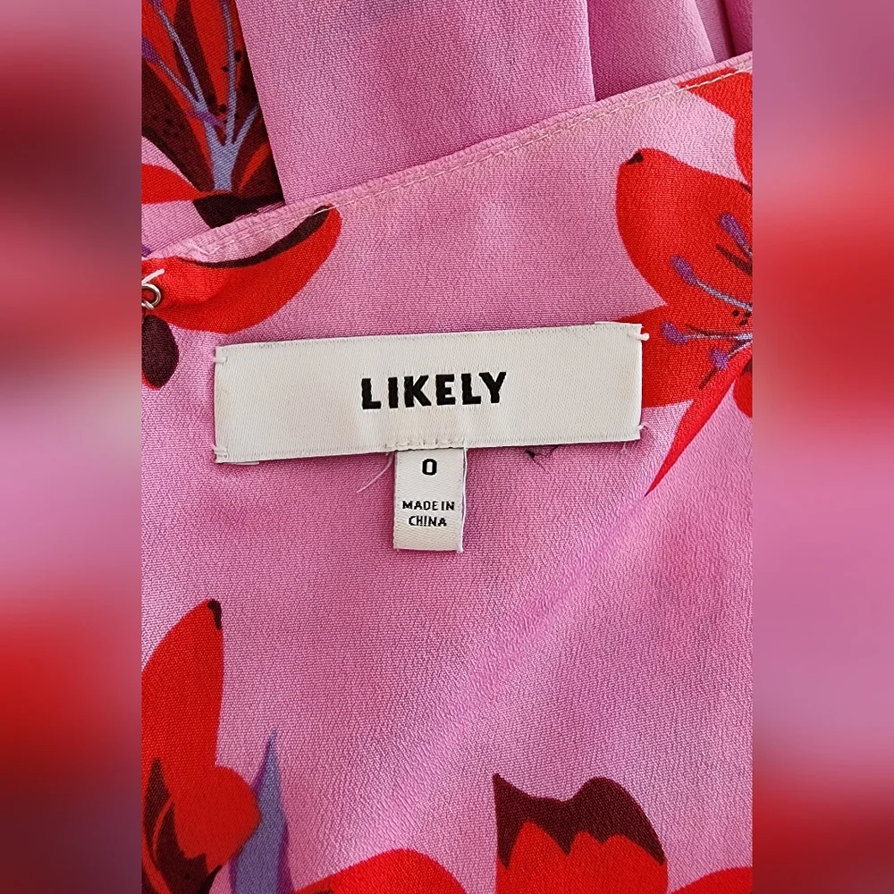Likely Pink Floral Lottie Midi Dress - Picture 11 of 12